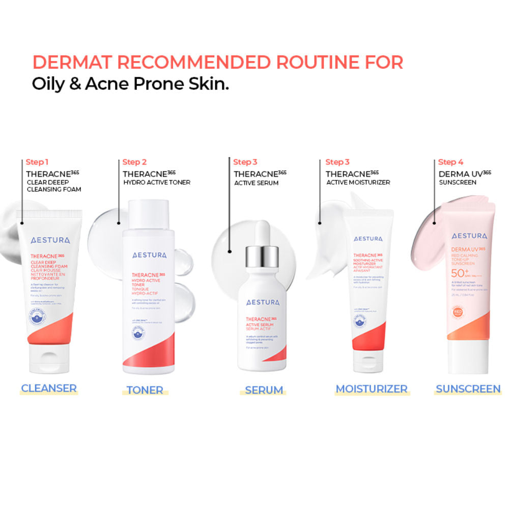 Aestura Derma UV365 Red Calming Tone - Up Sunscreen 50+ SPF/PA++++