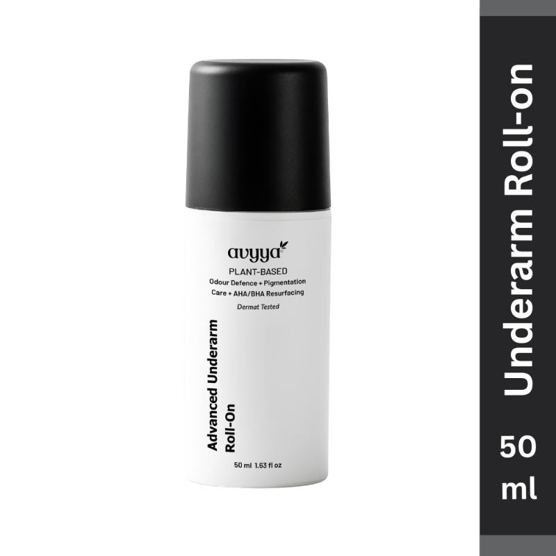 AVYYA Underarm Roll-On Deodorant Plant-Based With 48H Odour Protection
