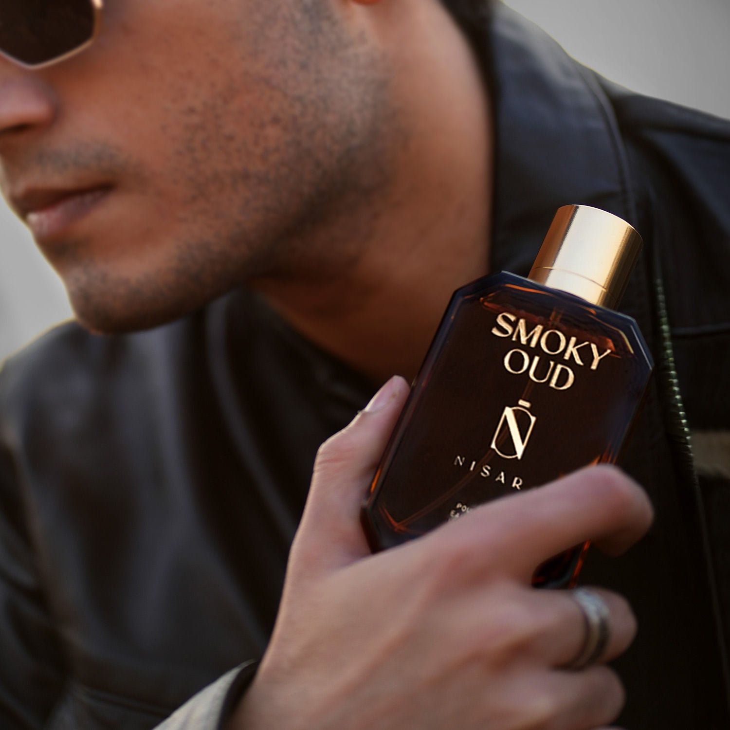 NISARA Smoky Oud - Perfume For Men,Eau De Parfum,Long Lasting Tobacco-Woody Fragrance
