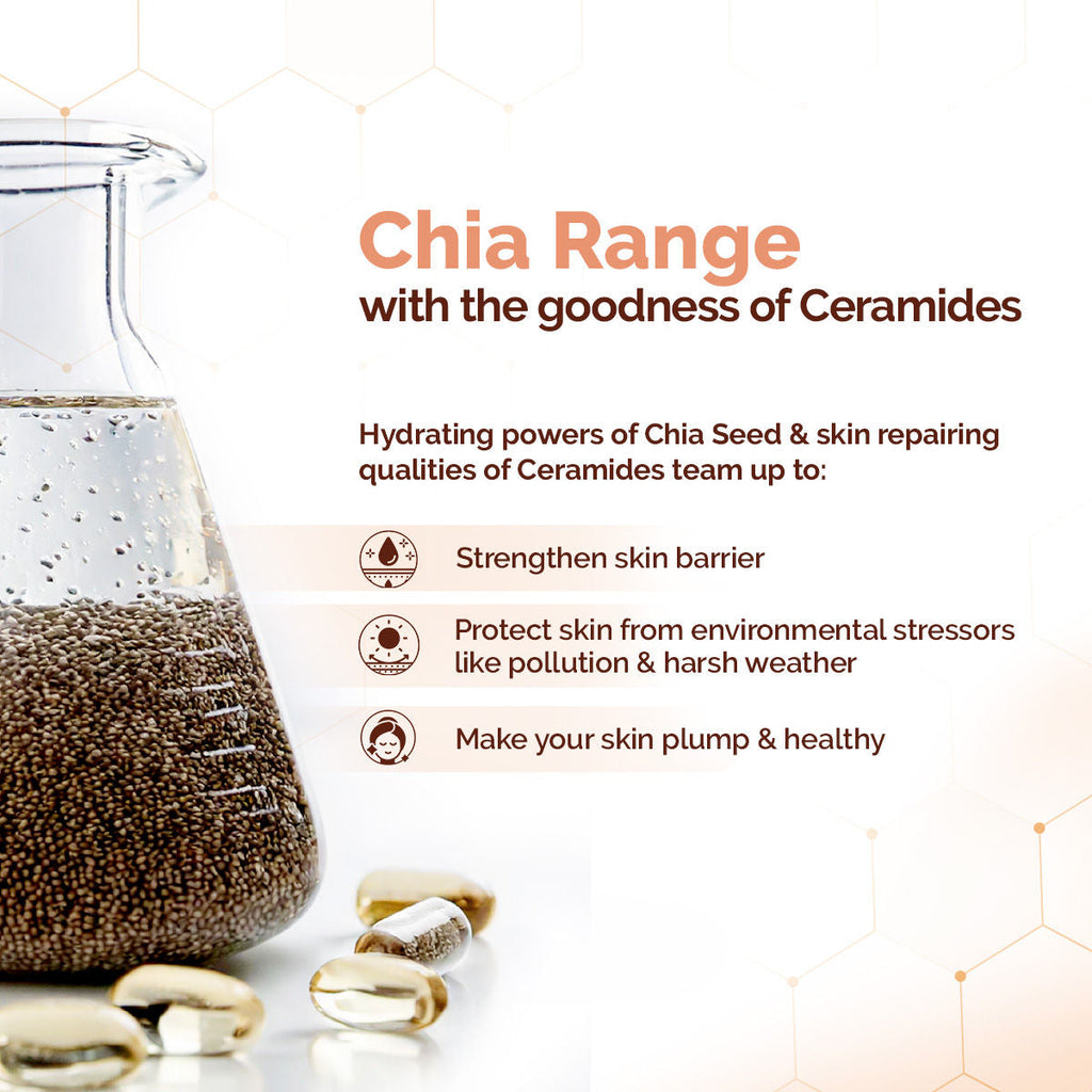 Mamaearth Chia Calming Face Cleanser for a Hydrated Glow
