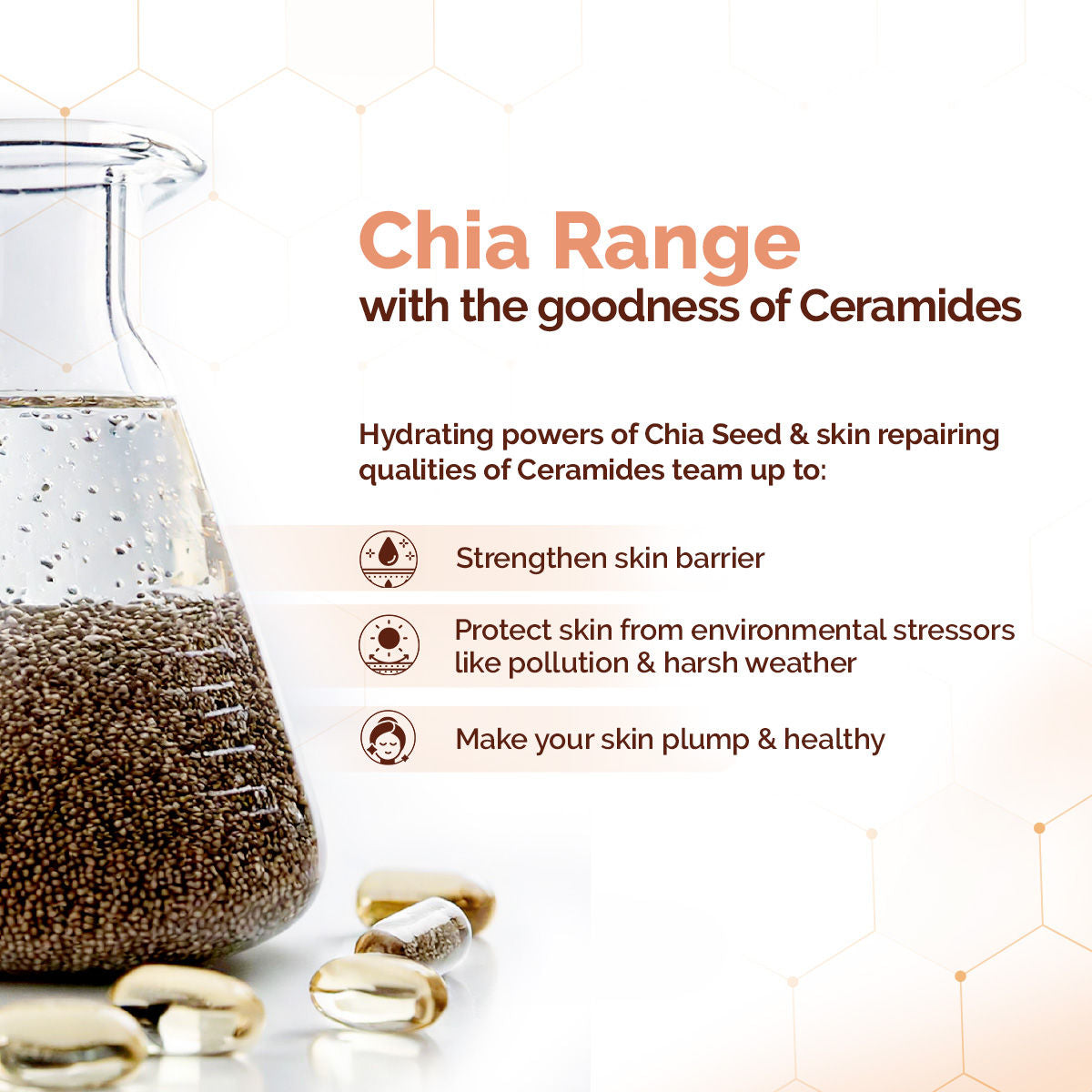 Mamaearth Chia Calming Face Cleanser for a Hydrated Glow