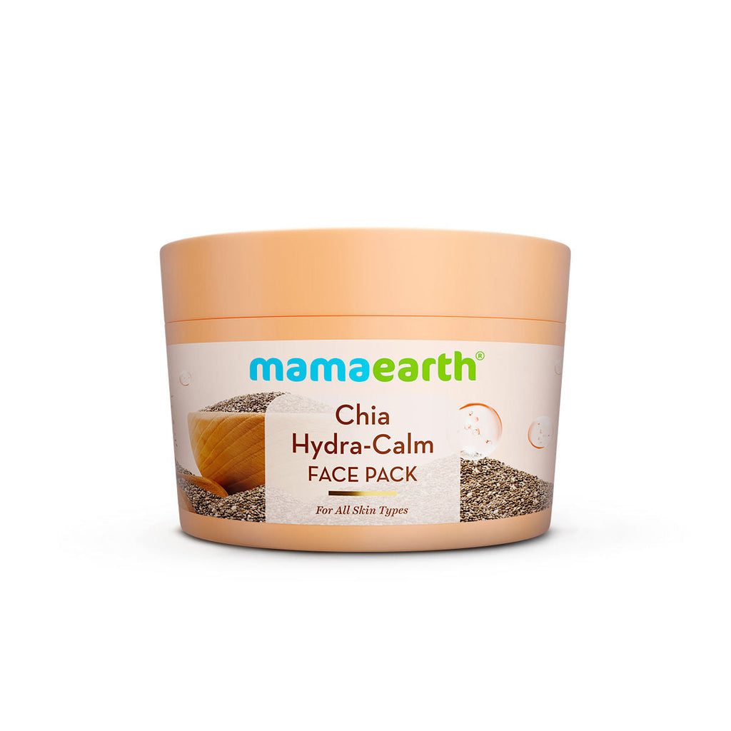Mamaearth Chia Hydra Calm Face Pack Niacinamide & Ceramides for Hydration, Glow & Skin Brightening