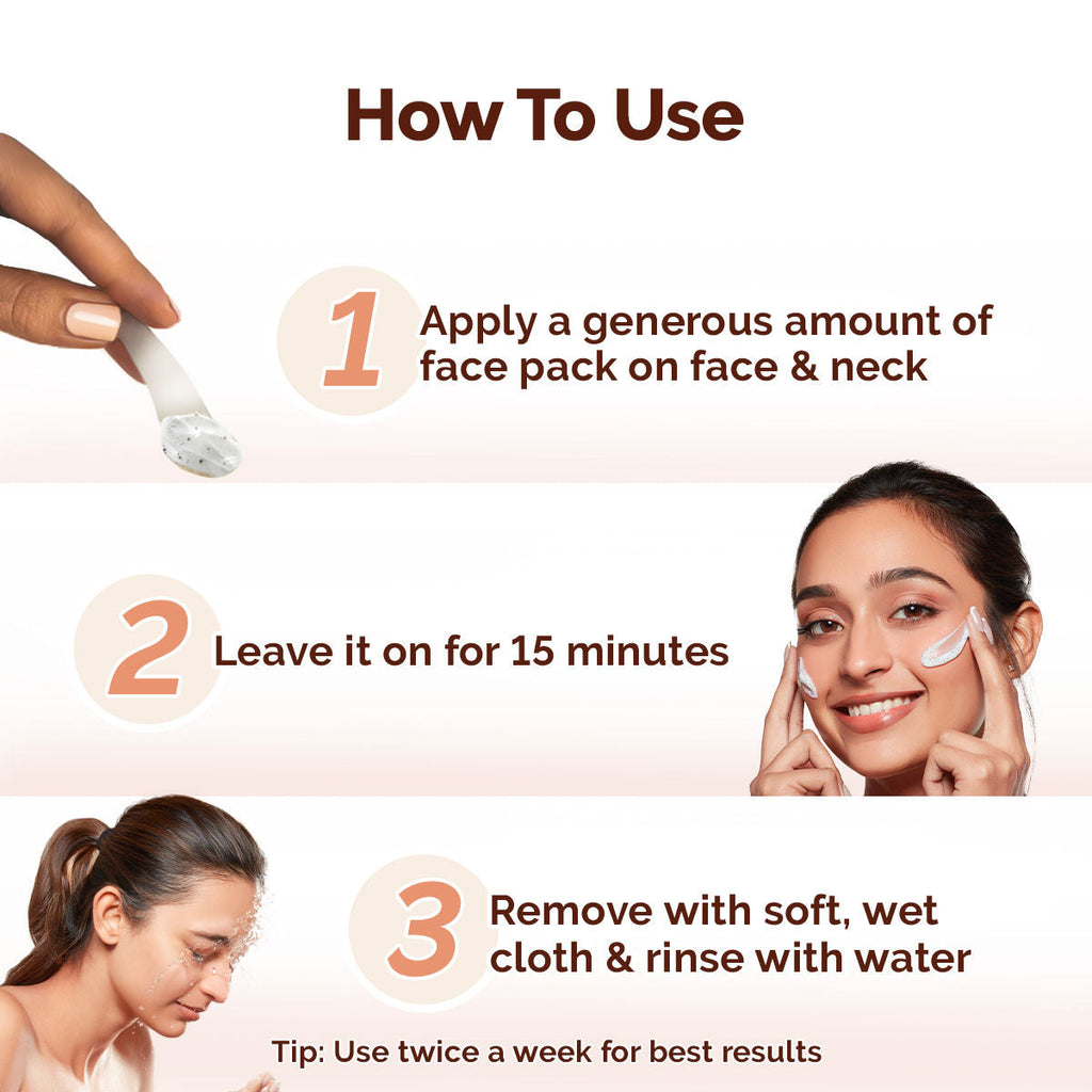 Mamaearth Chia Hydra Calm Face Pack Niacinamide & Ceramides for Hydration, Glow & Skin Brightening