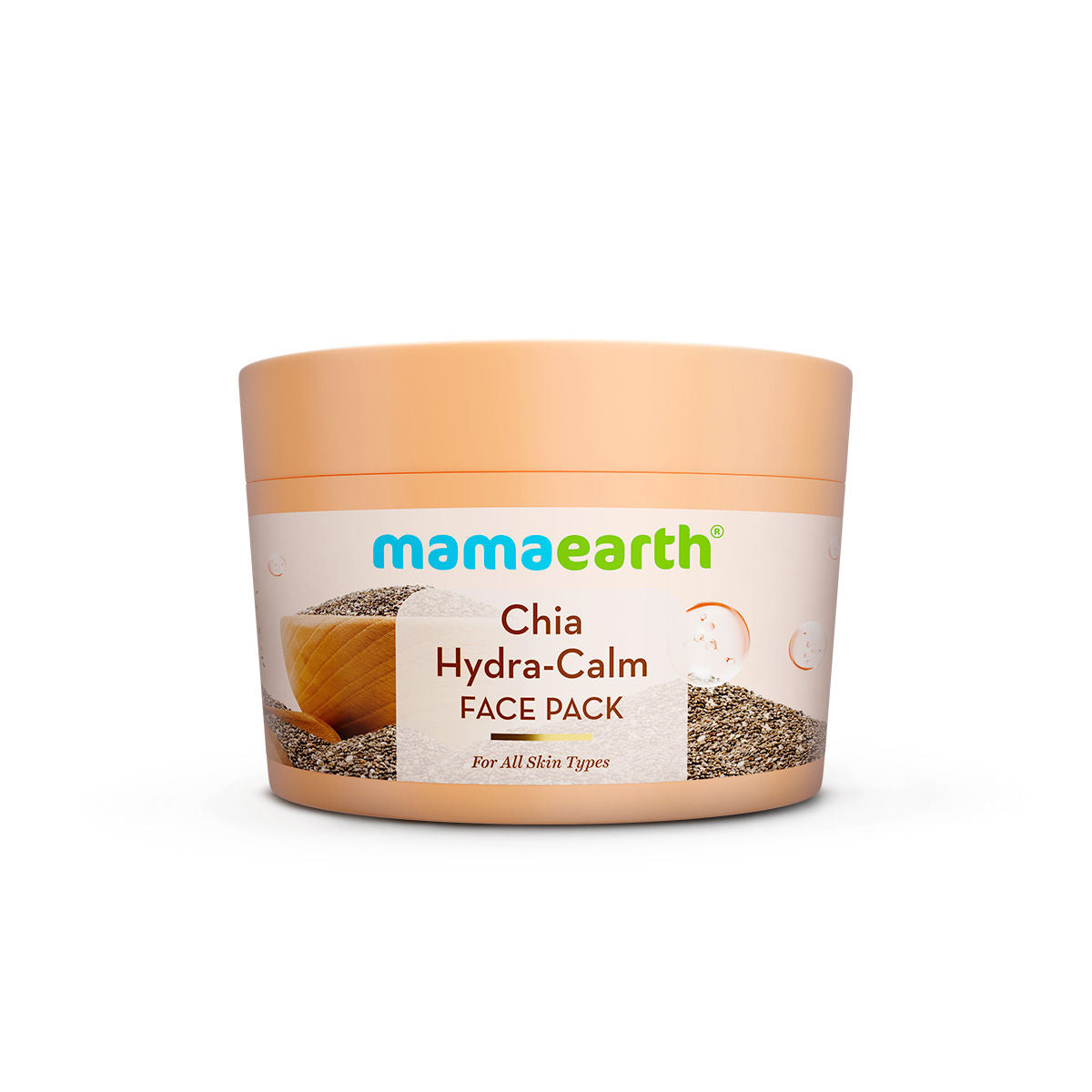 Mamaearth Chia Hydra Calm Face Pack Niacinamide & Ceramides for Hydration, Glow & Skin Brightening