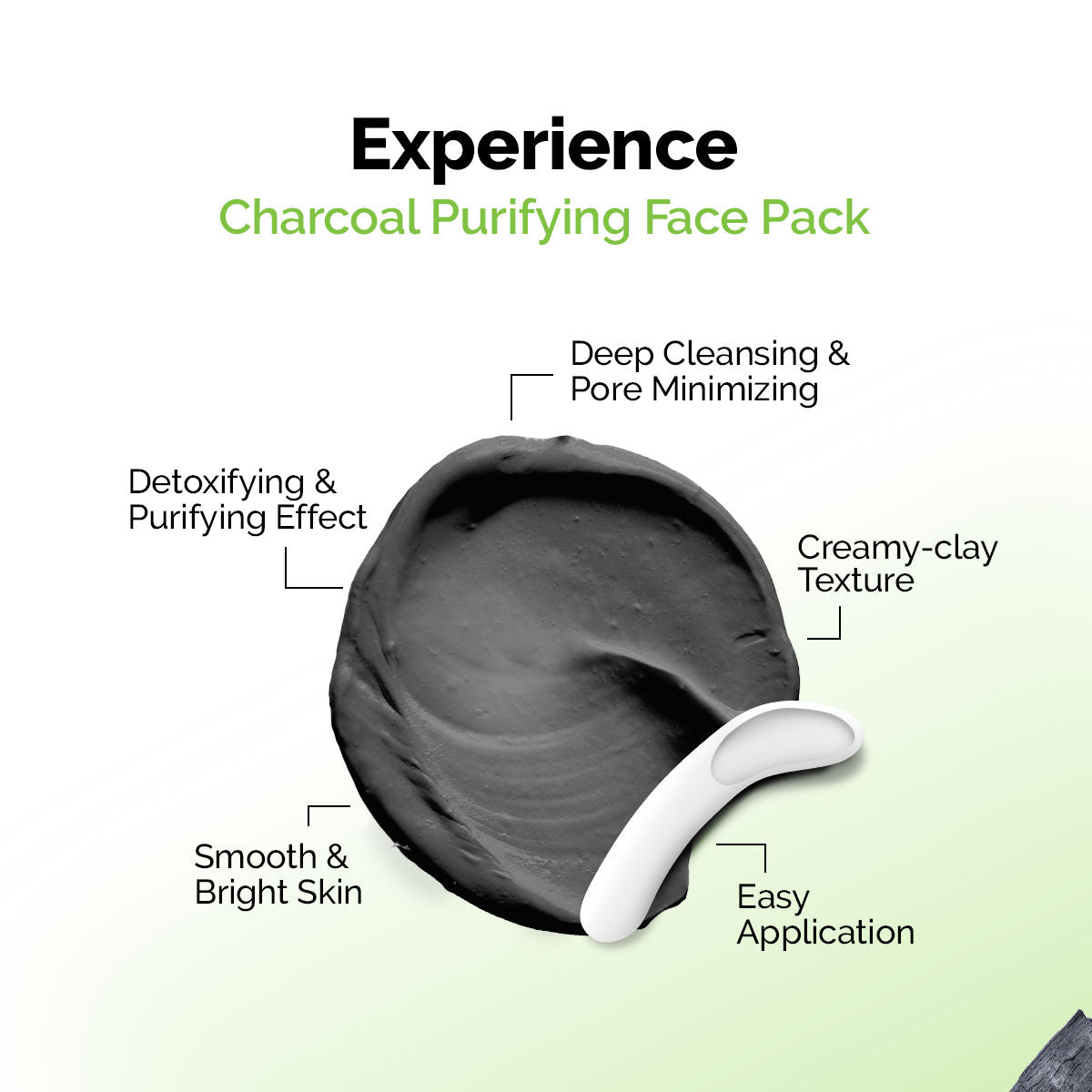 Mamaearth Charcoal Purifying Face Pack Detoxifies, Deep Cleanses, Minimizes Pores & Brightens Skin