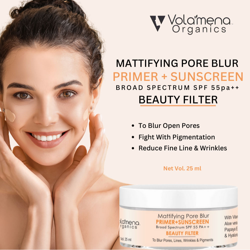 Volamena Mattifying Pore Blur Primer+Sunscreen SPF 55 PA++