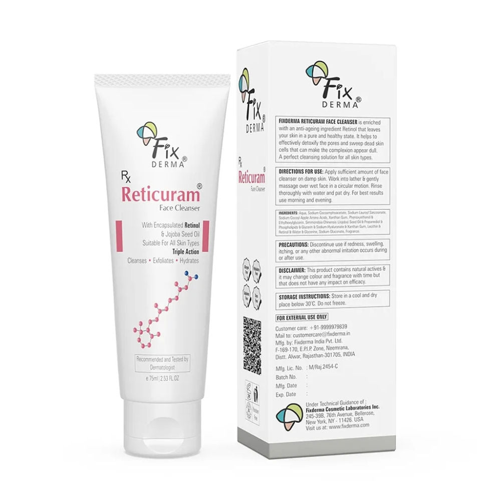 Fixderma 0.5% Retinol Reticuram Face Cleanser For All Skin Types