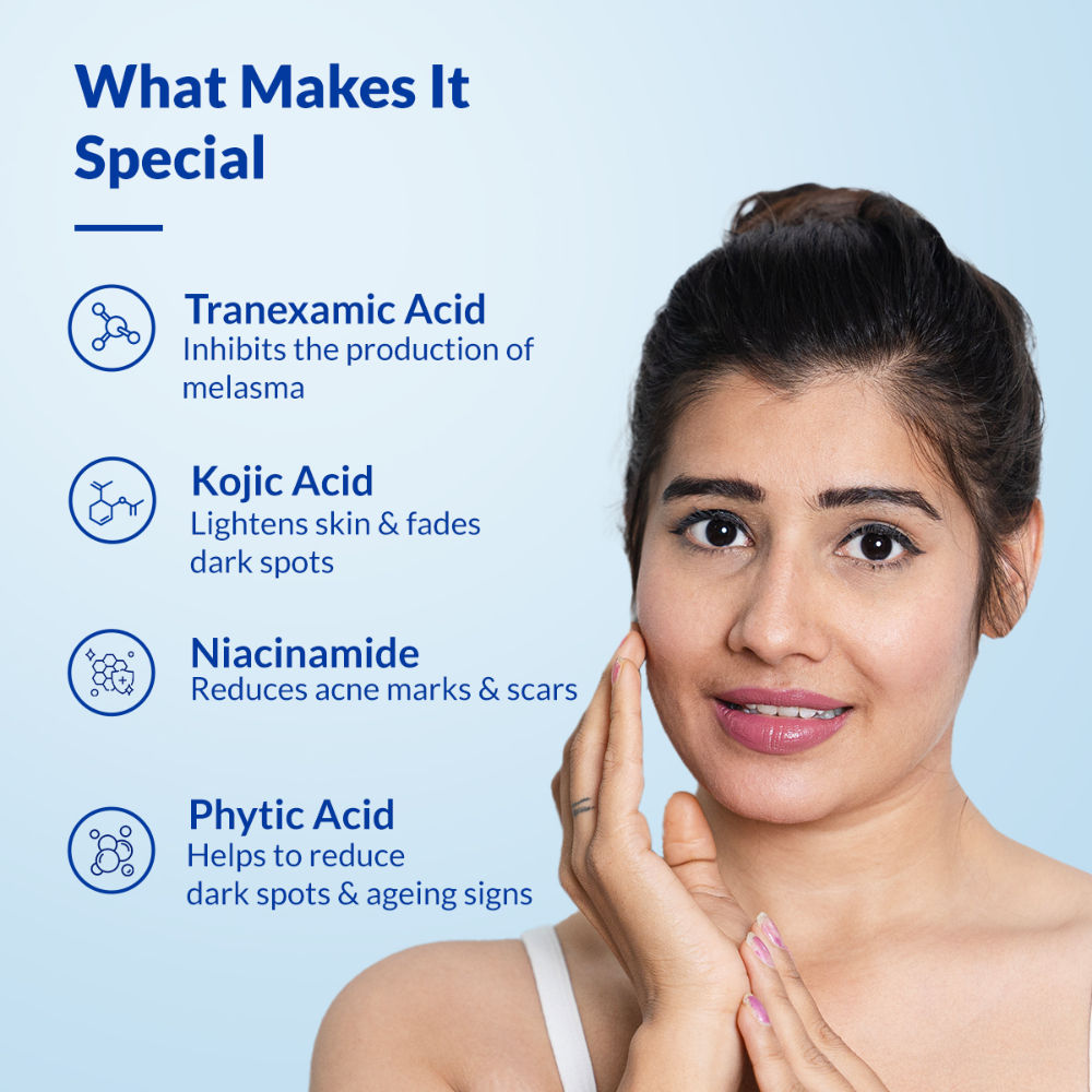 Fixderma Skarfix-TX Kojic Acid Face Wash for Pigmentation Control with Tranexamic Acid