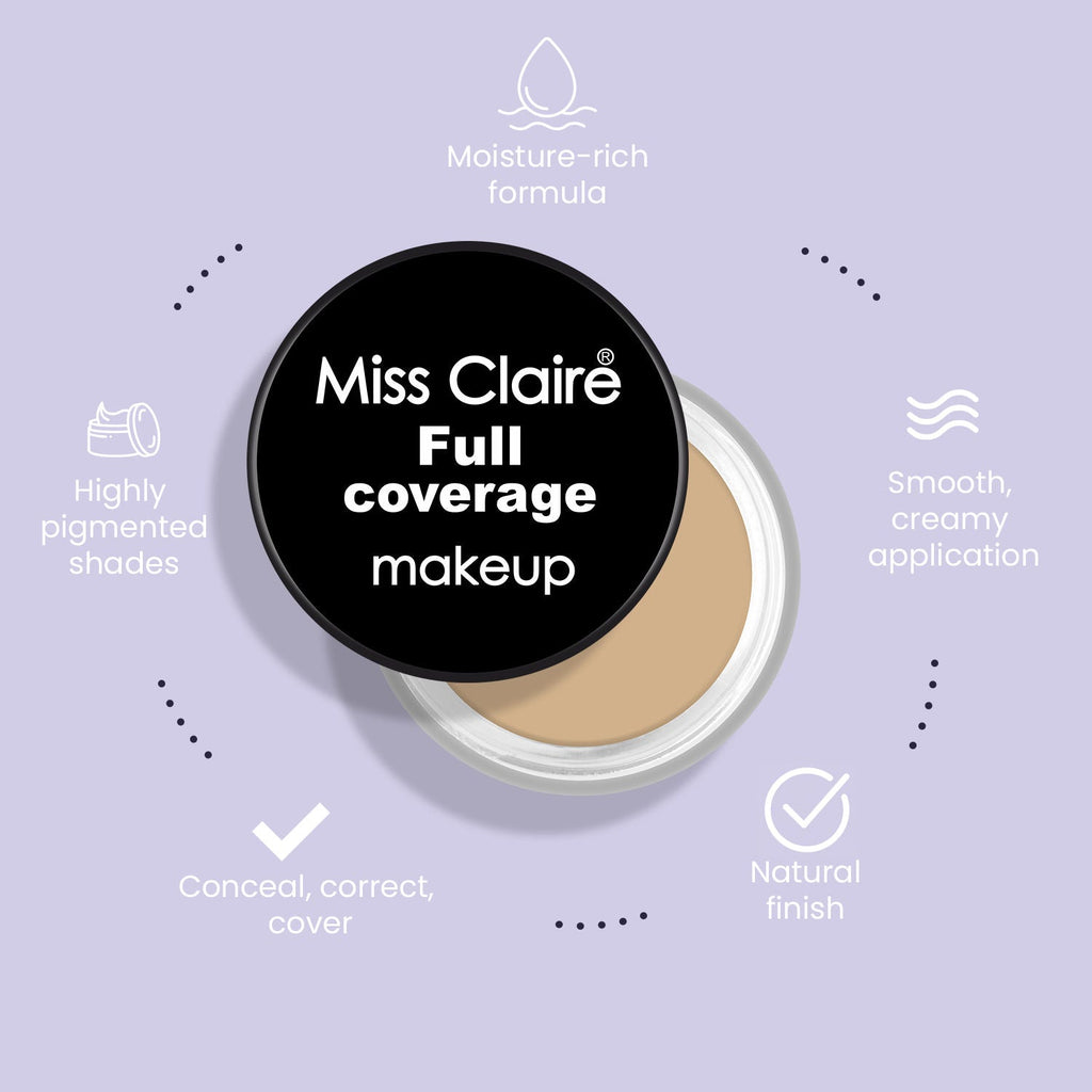 Miss Claire Full Coverage Makeup + Concealer