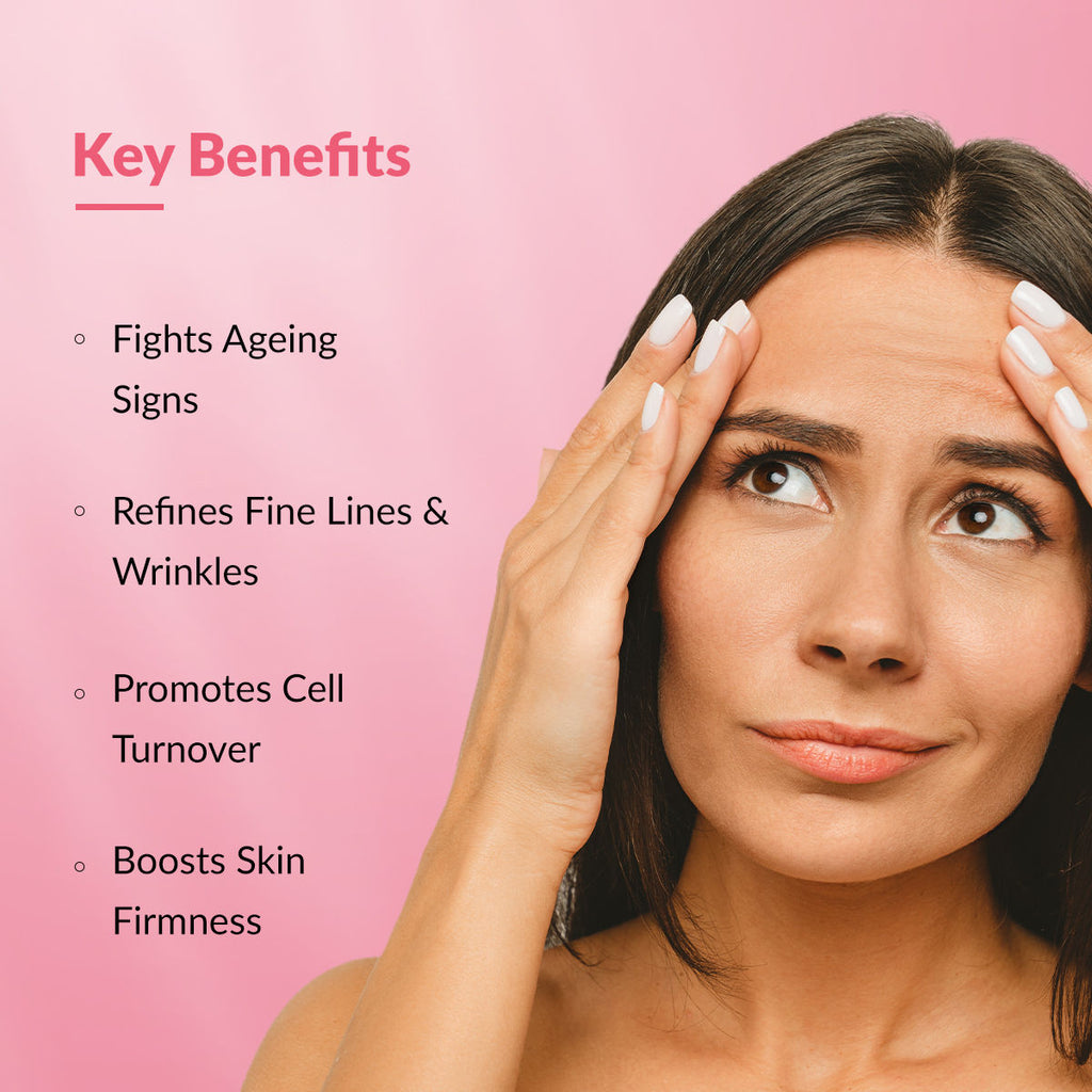 Fixderma 0.05% Pure Retinol Reticuram Face Serum For Anti Aging, Night Face Serum Vitamin C