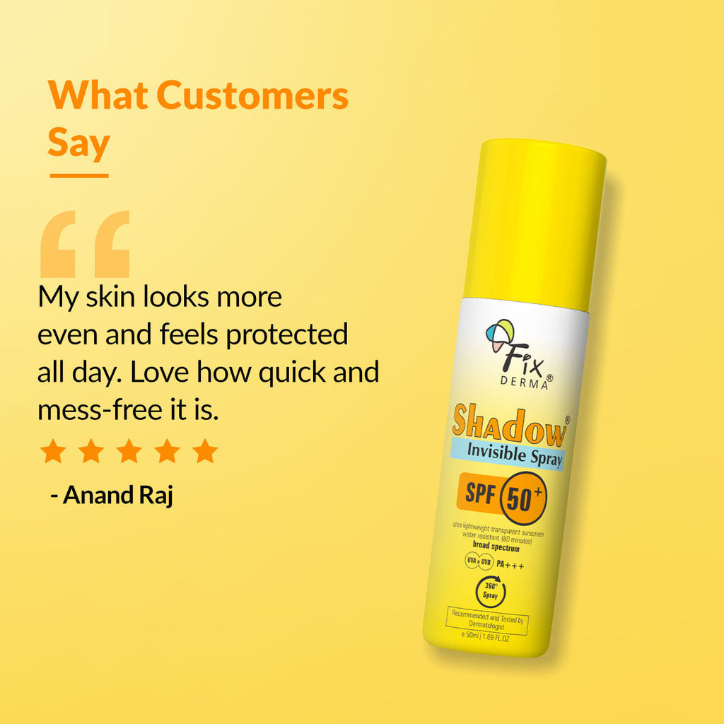 Fixderma Shadow SPF 50 + Invisible Spray