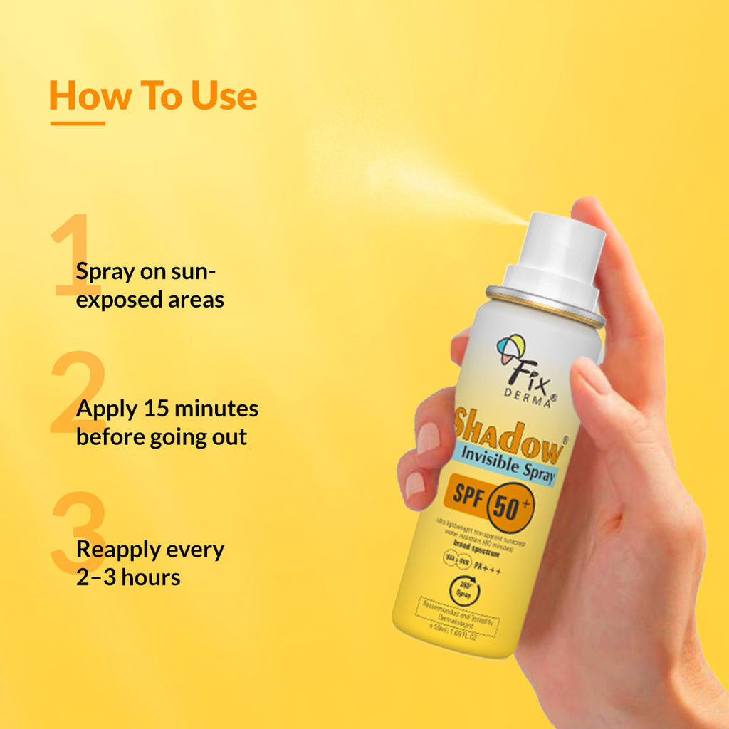 Fixderma Shadow SPF 50 + Invisible Spray