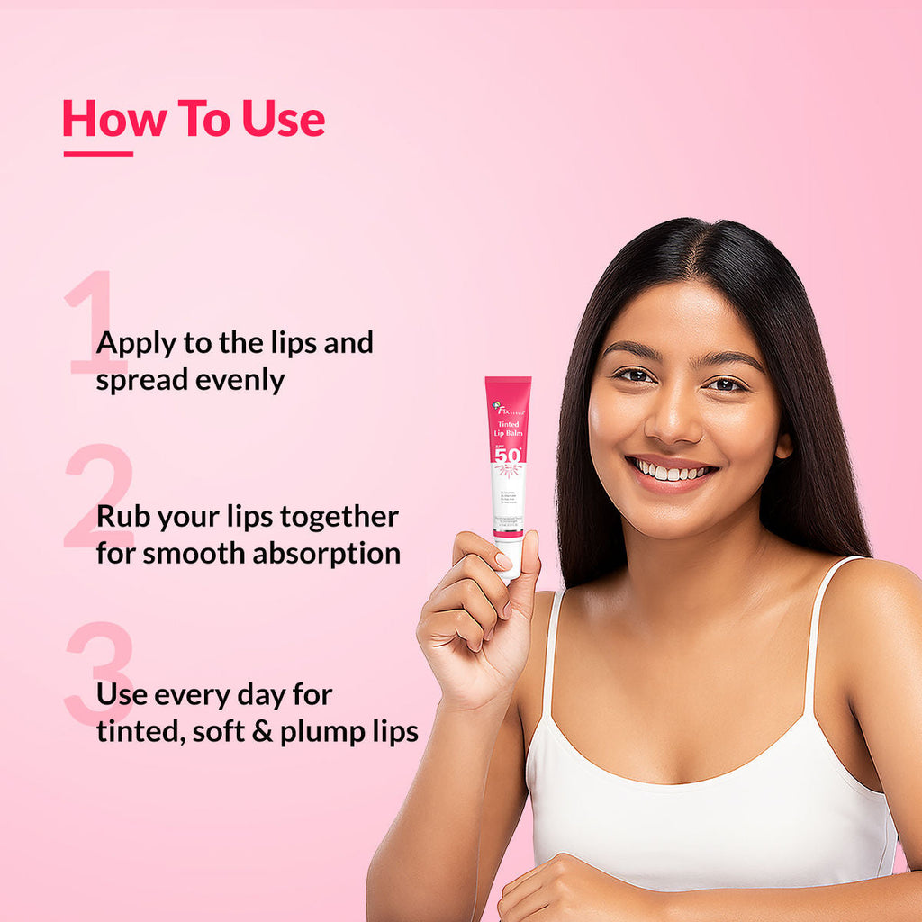 Fixderma 4% Kojic Acid Tinted Lip Balm SPF 50+