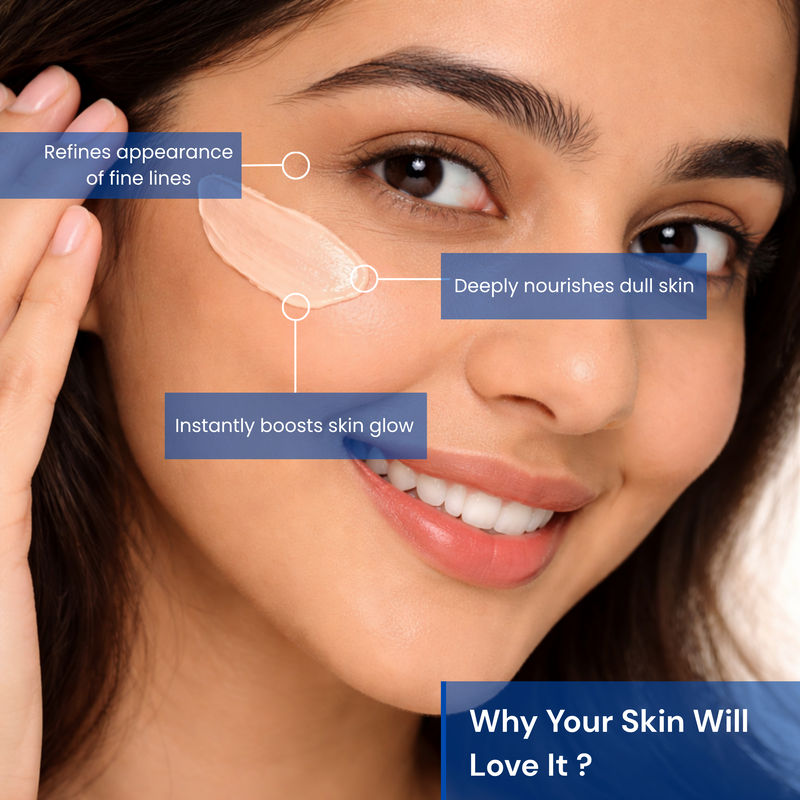 Aroma Care Pearl Glow Triple Whitening & Anti-Ageing Night Cream for All Skin Types