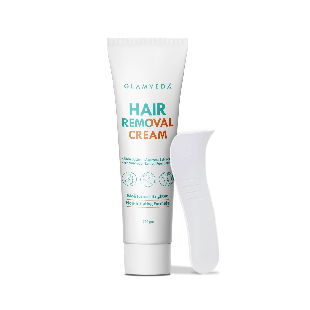 Glamveda Hair Removal Cream Easy & Gentle Hair Removal Solution