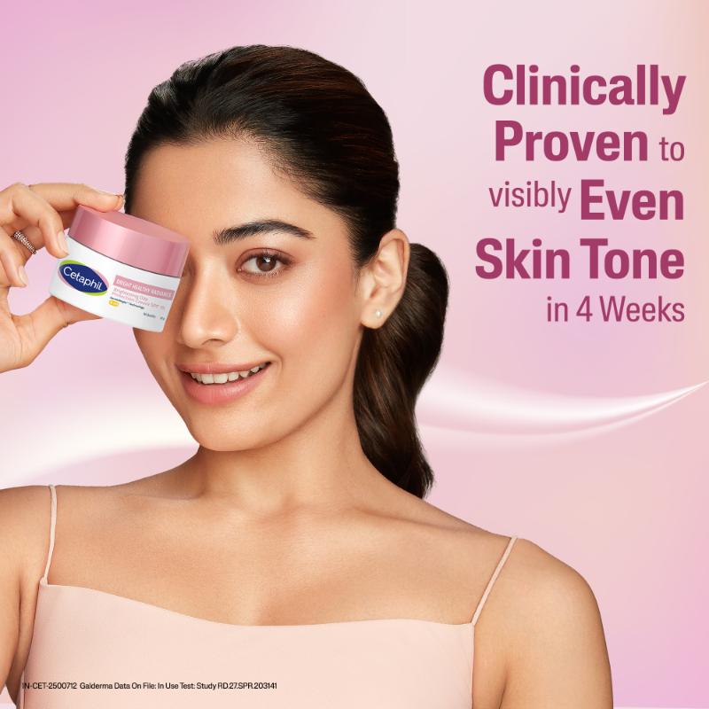 Cetaphil Bright Healthy Radiance Day Cream, with Niacinamide, with SPF, Improve Skin Tone