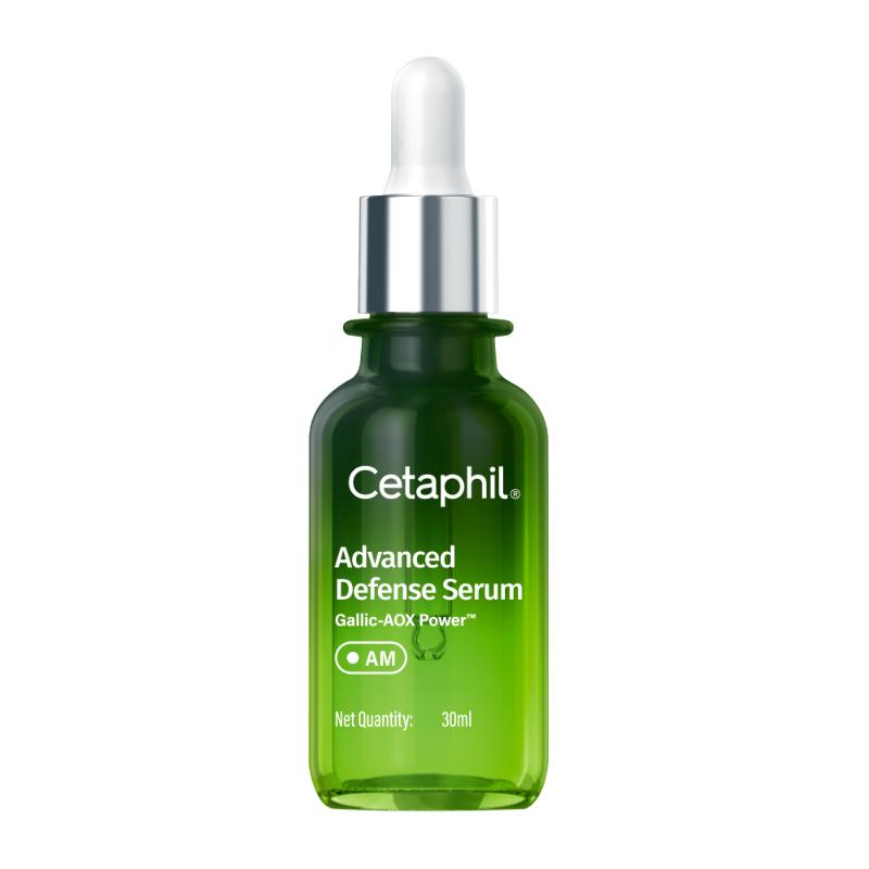 Cetaphil Advanced Defense Serum with Gallic Acid, Boosts Skin Radiance & Brightness
