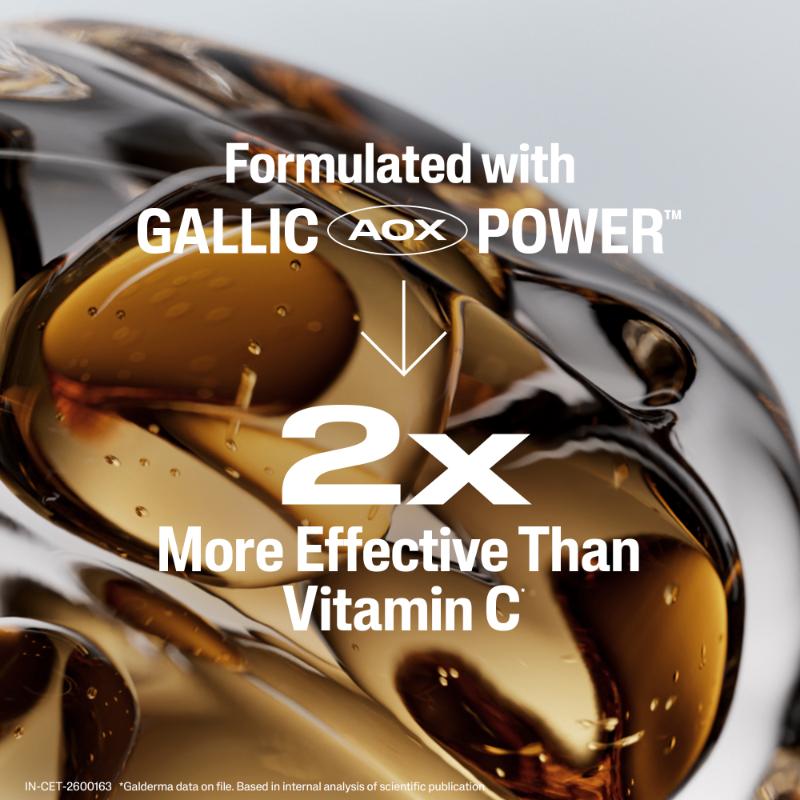 Cetaphil Advanced Defense Serum with Gallic Acid, Boosts Skin Radiance & Brightness
