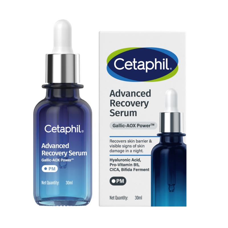 Cetaphil Advanced Recovery Serum with Gallic Acid, 2X Faster Barrier Repair