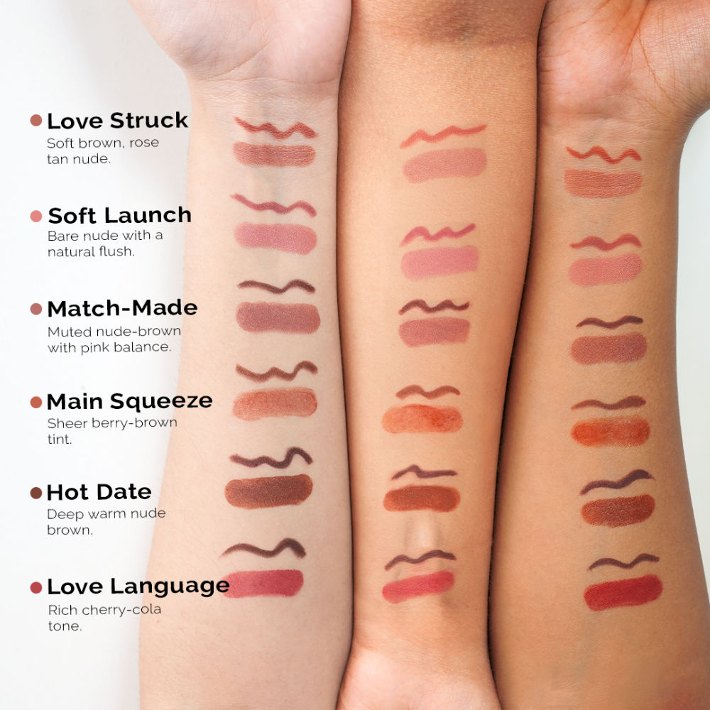 STAZE 9To9 Twin Flame 2In1 Lipstick + Lip Line