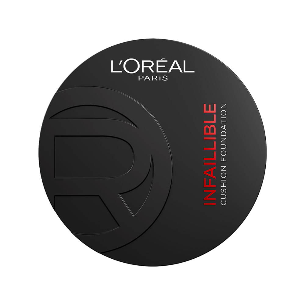 L'Oreal Paris Infallible Cushion Foundation, 24H Flawless Coverage, No Oxidation