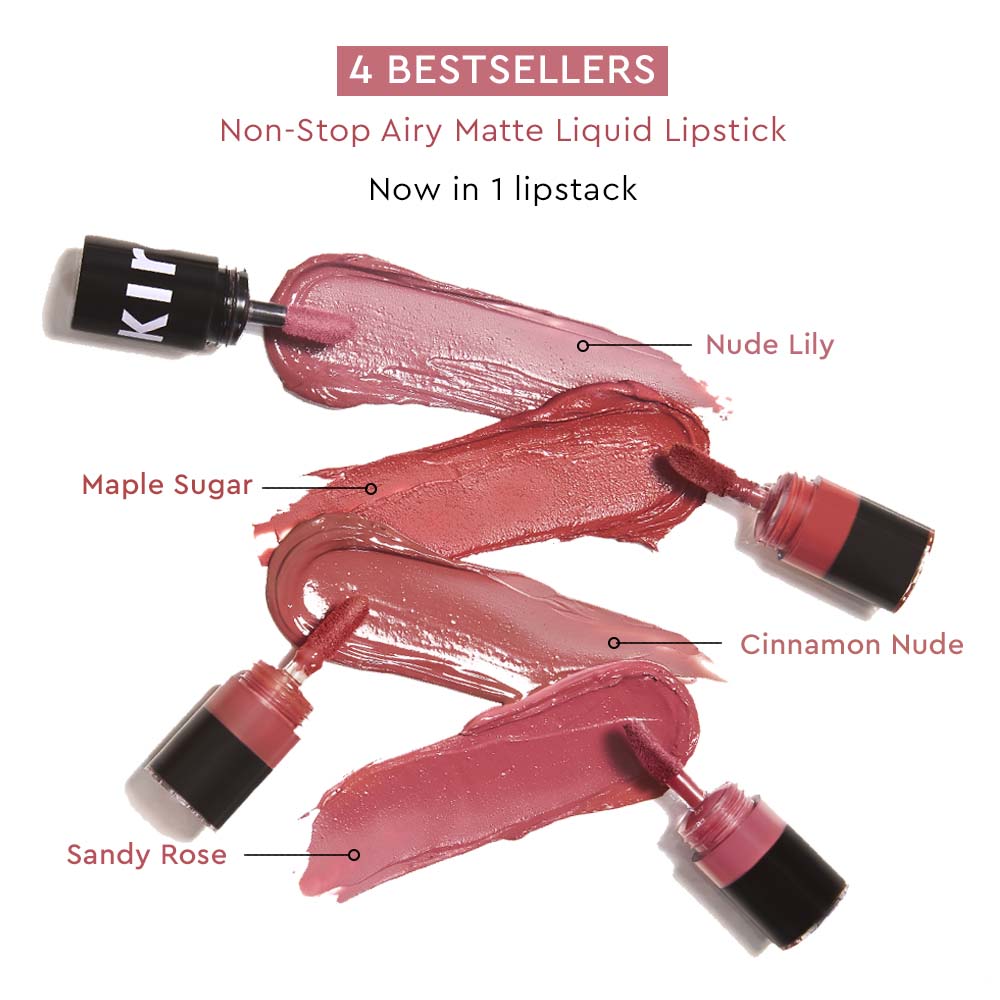KIRO Four Play Non-Stop Airy Matte Liquid Lipstick