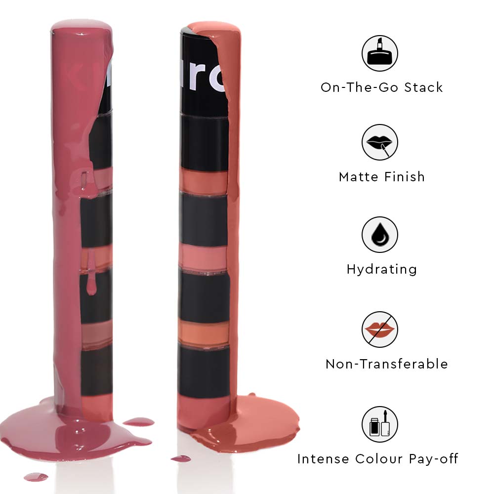 KIRO Four Play Non-Stop Airy Matte Liquid Lipstick