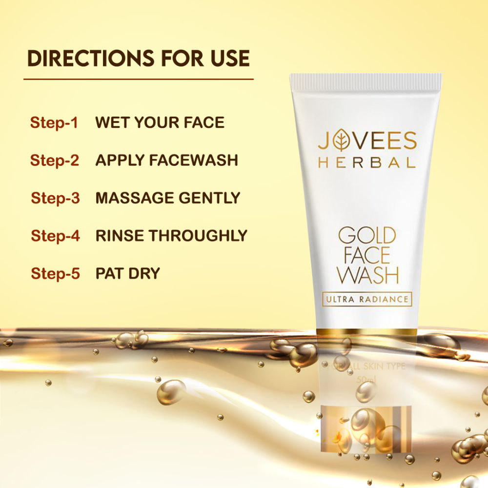 Jovees Ultra Radiance Gold Face Wash