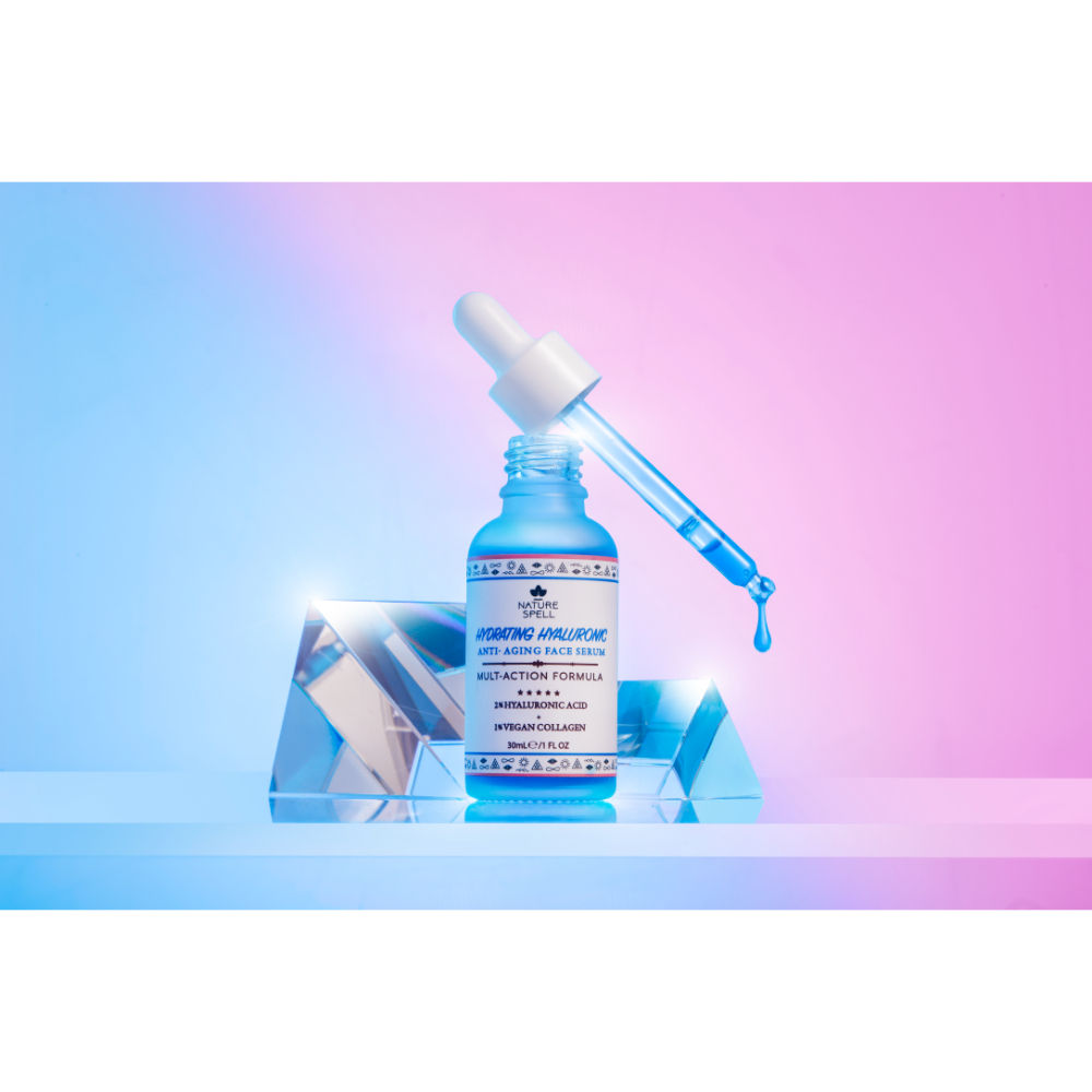 Nature Spell Hyaluronic Acid & Vegan Collagen Face Serum