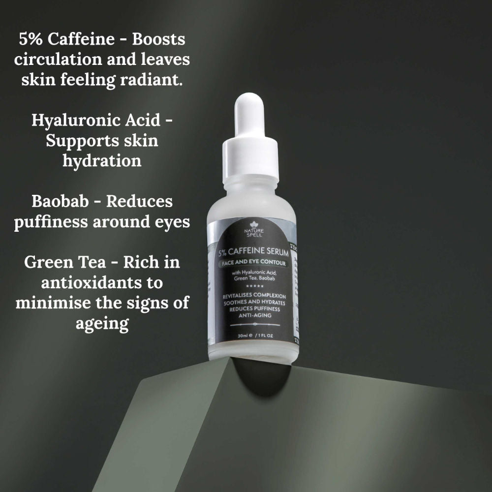 Nature Spell Caffeine Serum And Face & Eye Contour