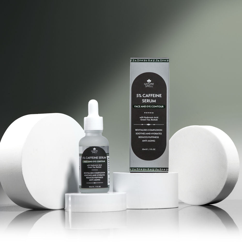 Nature Spell Caffeine Serum And Face & Eye Contour
