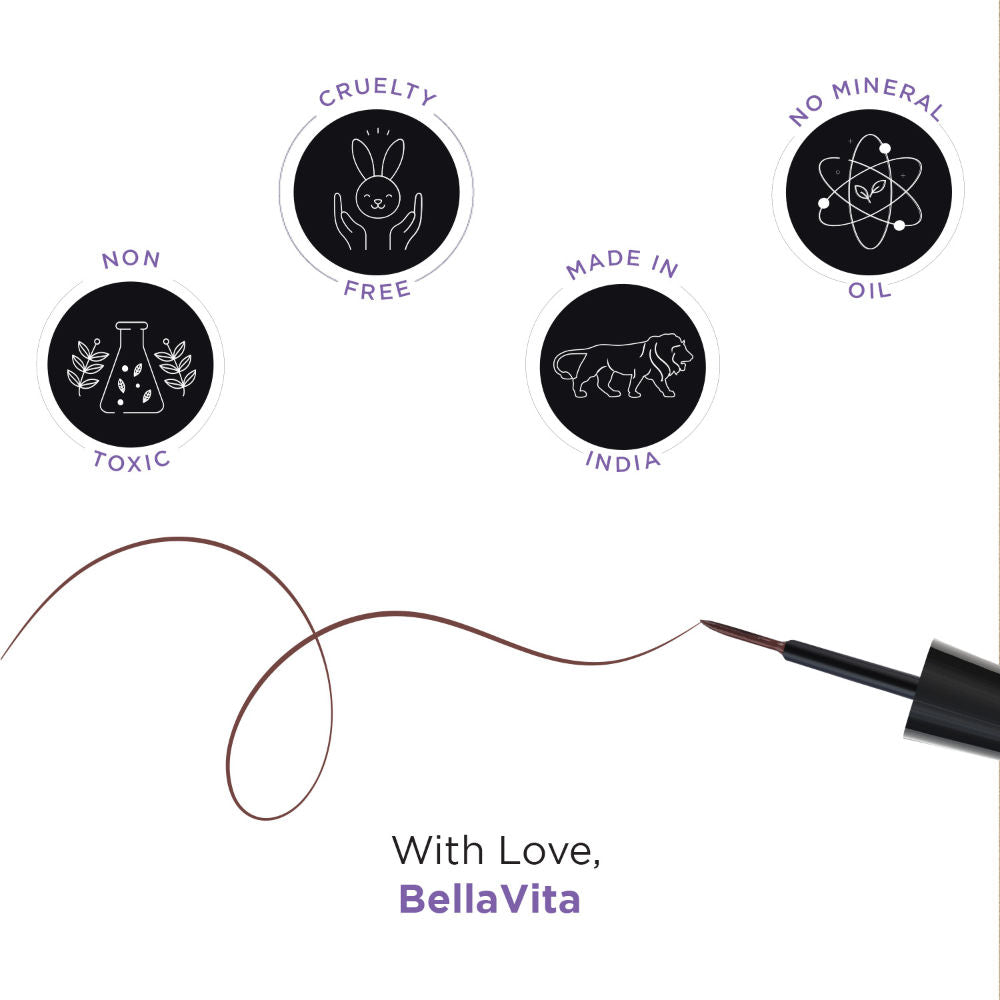 Bella Vita Organic Intense Drama Waterproof Eyeliner