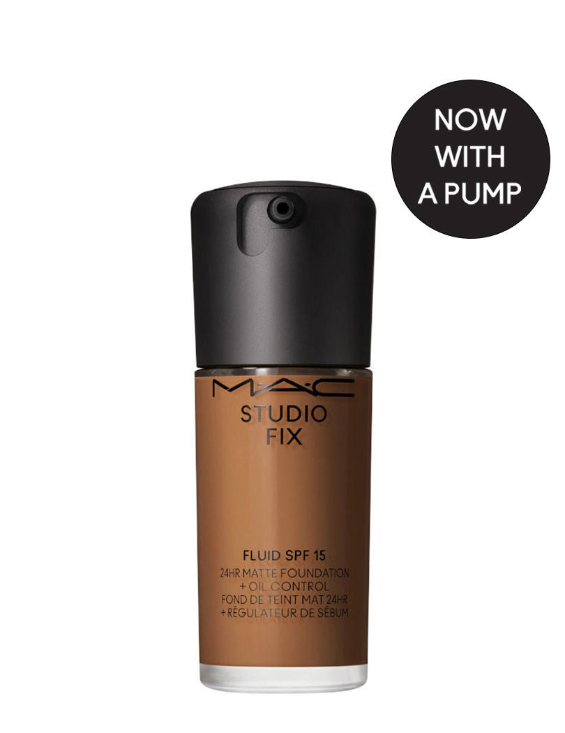 M.A.C Studio Fix Fluid SPF 15 Soft Matte Foundation With Hyaluronic Acid
