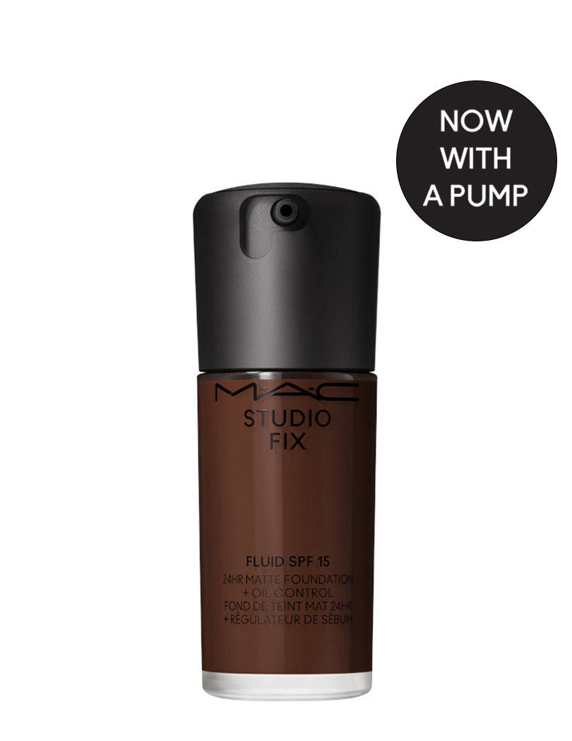 M.A.C Studio Fix Fluid SPF 15 Soft Matte Foundation With Hyaluronic Acid