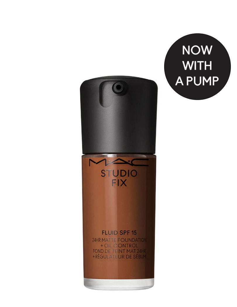 M.A.C Studio Fix Fluid SPF 15 Soft Matte Foundation With Hyaluronic Acid