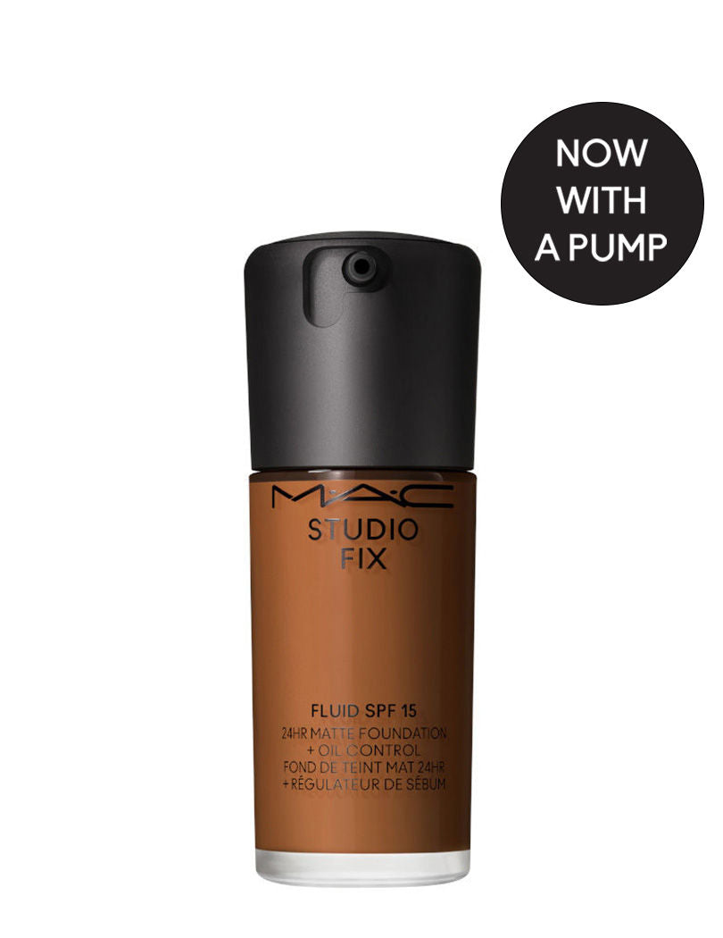 M.A.C Studio Fix Fluid SPF 15 Soft Matte Foundation With Hyaluronic Acid