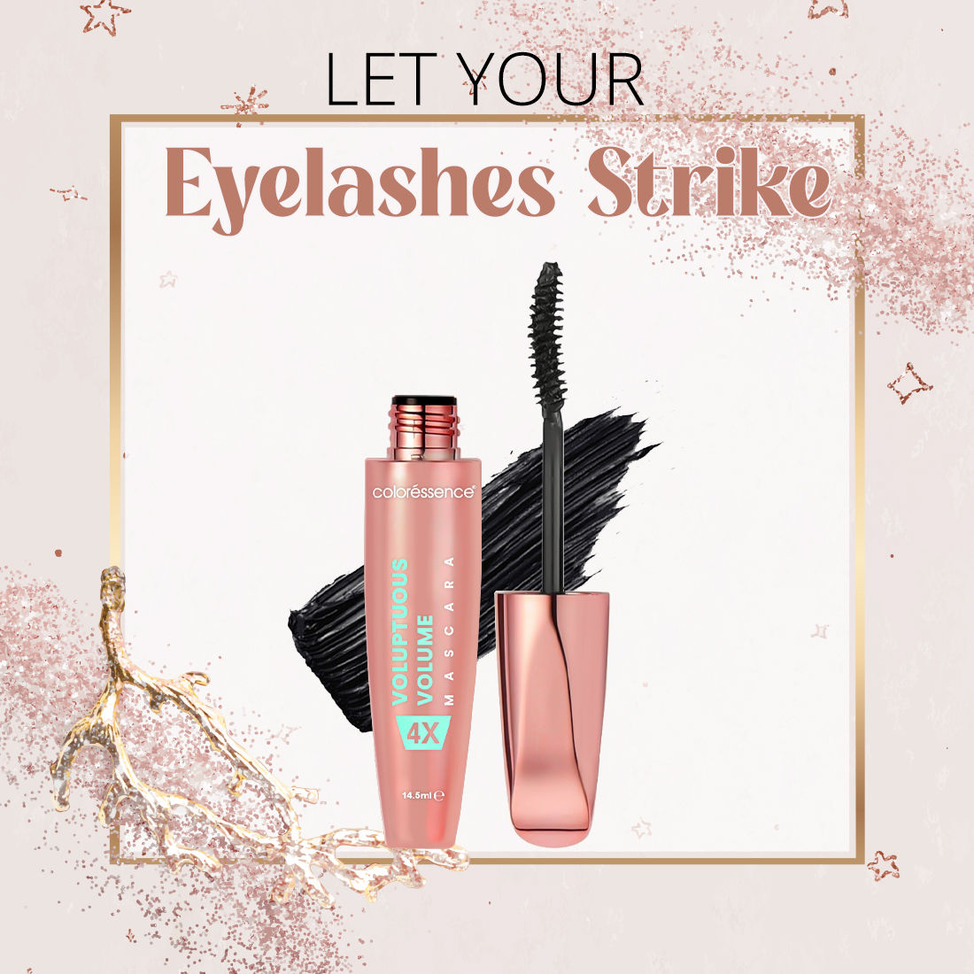 Coloressence Roseate Voluptuous Mascara - Black