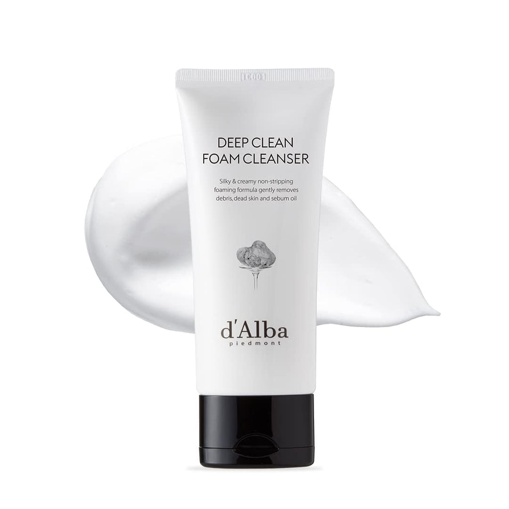 d'Alba piedmont White Truffle Deep Clean Foam Cleanser, Vegan, All Skin Types