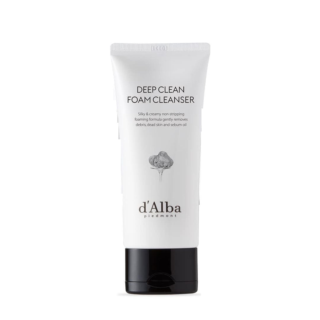 d'Alba piedmont White Truffle Deep Clean Foam Cleanser, Vegan, All Skin Types