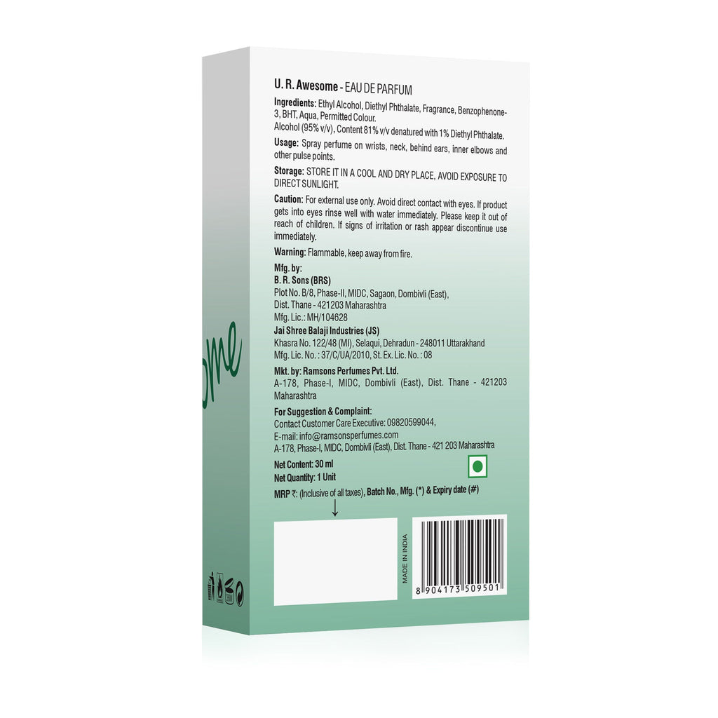 Ramsons U. R. Awesome Eau De Perfum