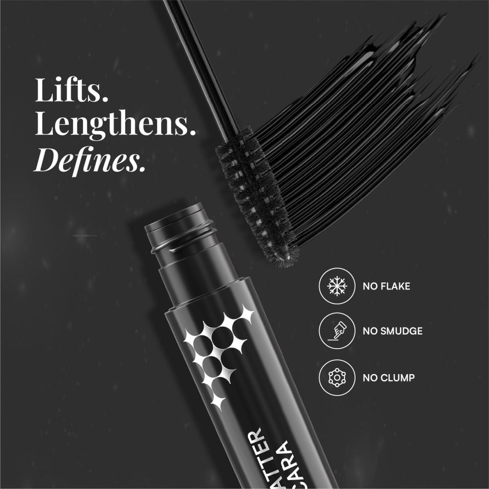 Dream Beauty Volumising Dark Matter Mascara, Smudgeproof, Waterproof, Clump Free - Space Black