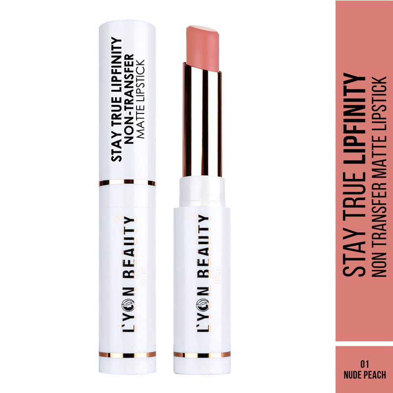 Lyon Beauty Stay True Lipfinity Non Transfer Matte Lipstick