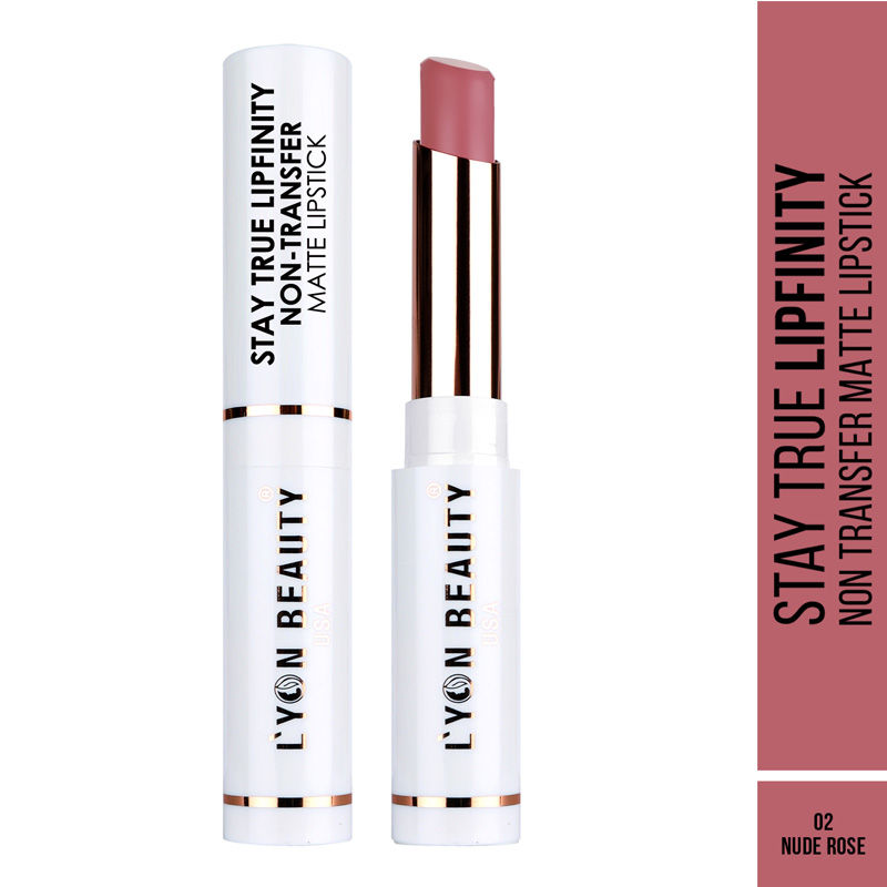 Lyon Beauty Stay True Lipfinity Non Transfer Matte Lipstick