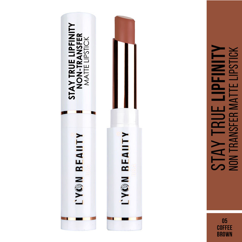 Lyon Beauty Stay True Lipfinity Non Transfer Matte Lipstick