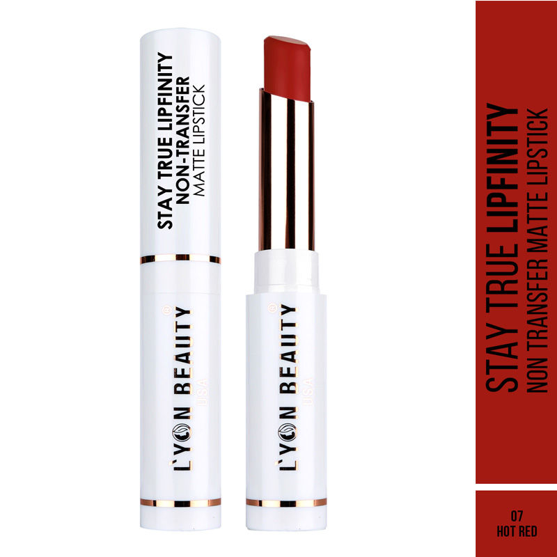 Lyon Beauty Stay True Lipfinity Non Transfer Matte Lipstick