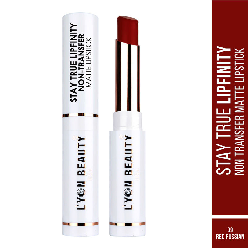 Lyon Beauty Stay True Lipfinity Non Transfer Matte Lipstick