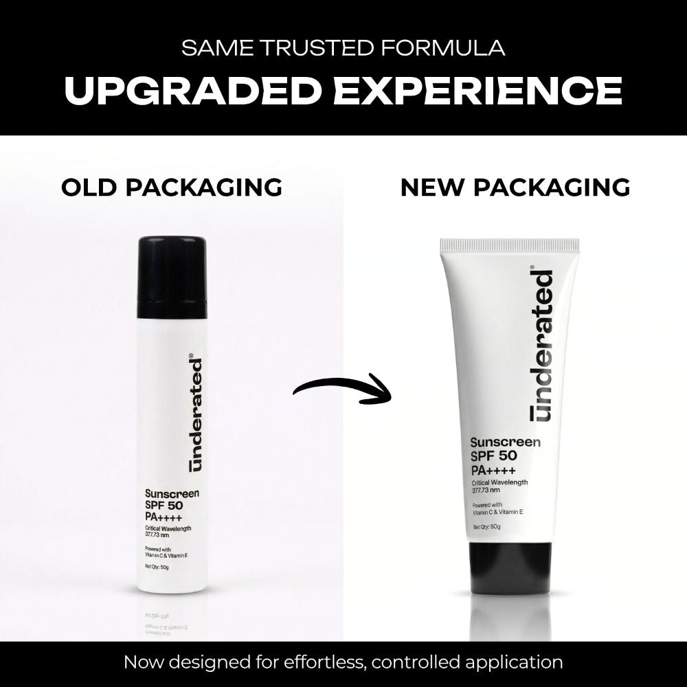 Underated Sunscreen SPF 50 PA++++