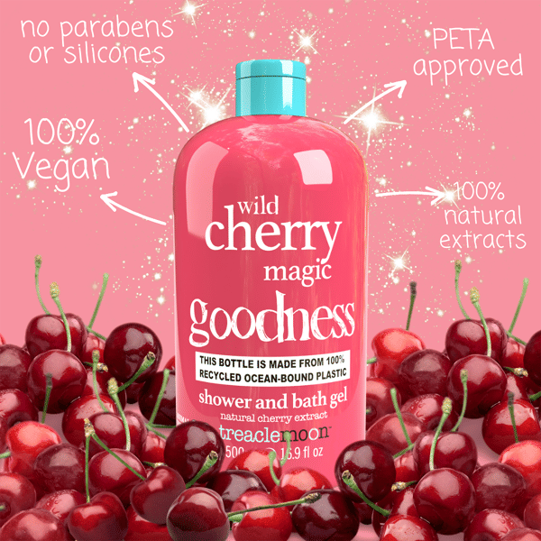 Treaclemoon Wild Cherry Magic, Shower Gel
