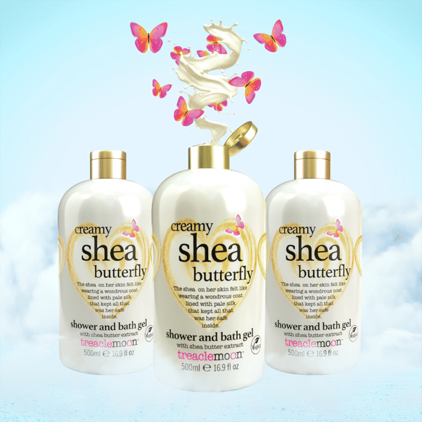 Treaclemoon Creamy Shea Butterfly Shower And Bath Gel