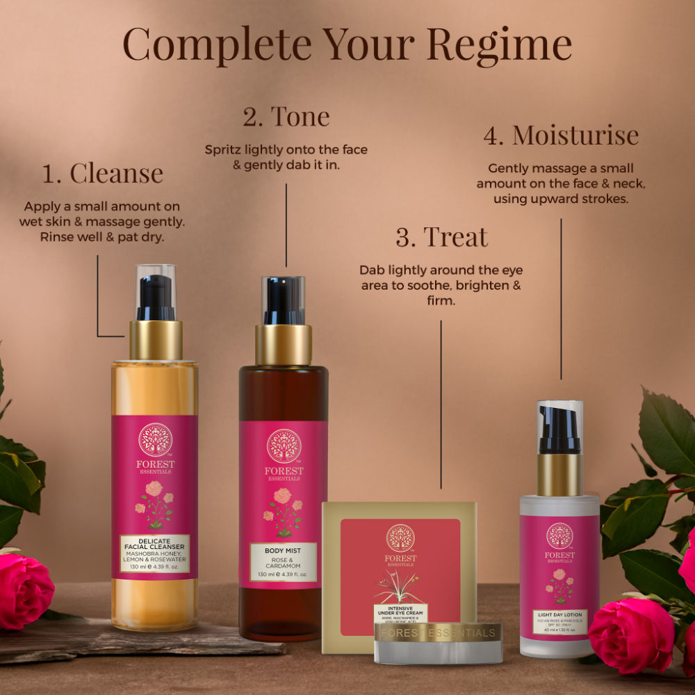Forest Essentials Facial Tonic Mist Pure Rosewater